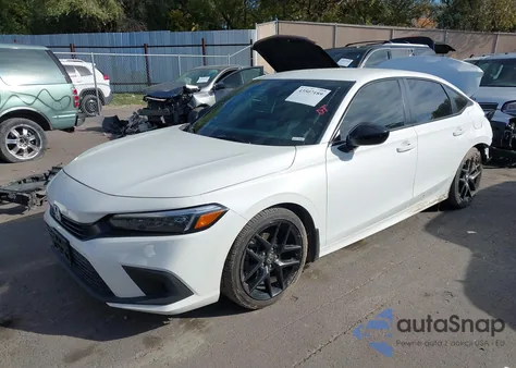 2023 Honda Civic Sport z USA, uszkodzony, nr VIN 2HGFE2F52PH528253